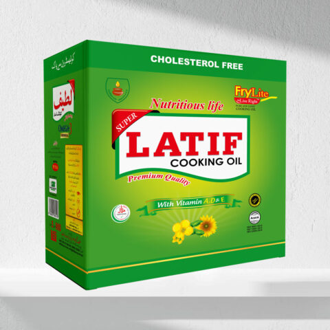 Latif Cooking Oil 900ml x 5 Polypack